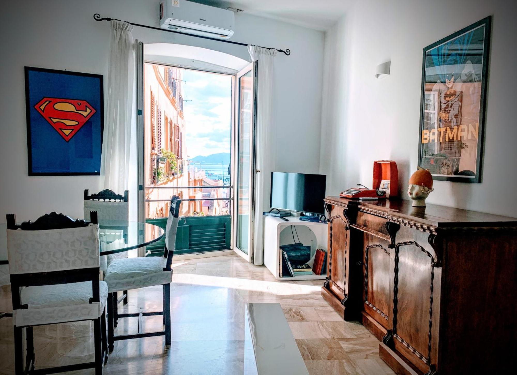 Panorama Di Mare Suite Via Cima Cagliari Centro Esterno foto